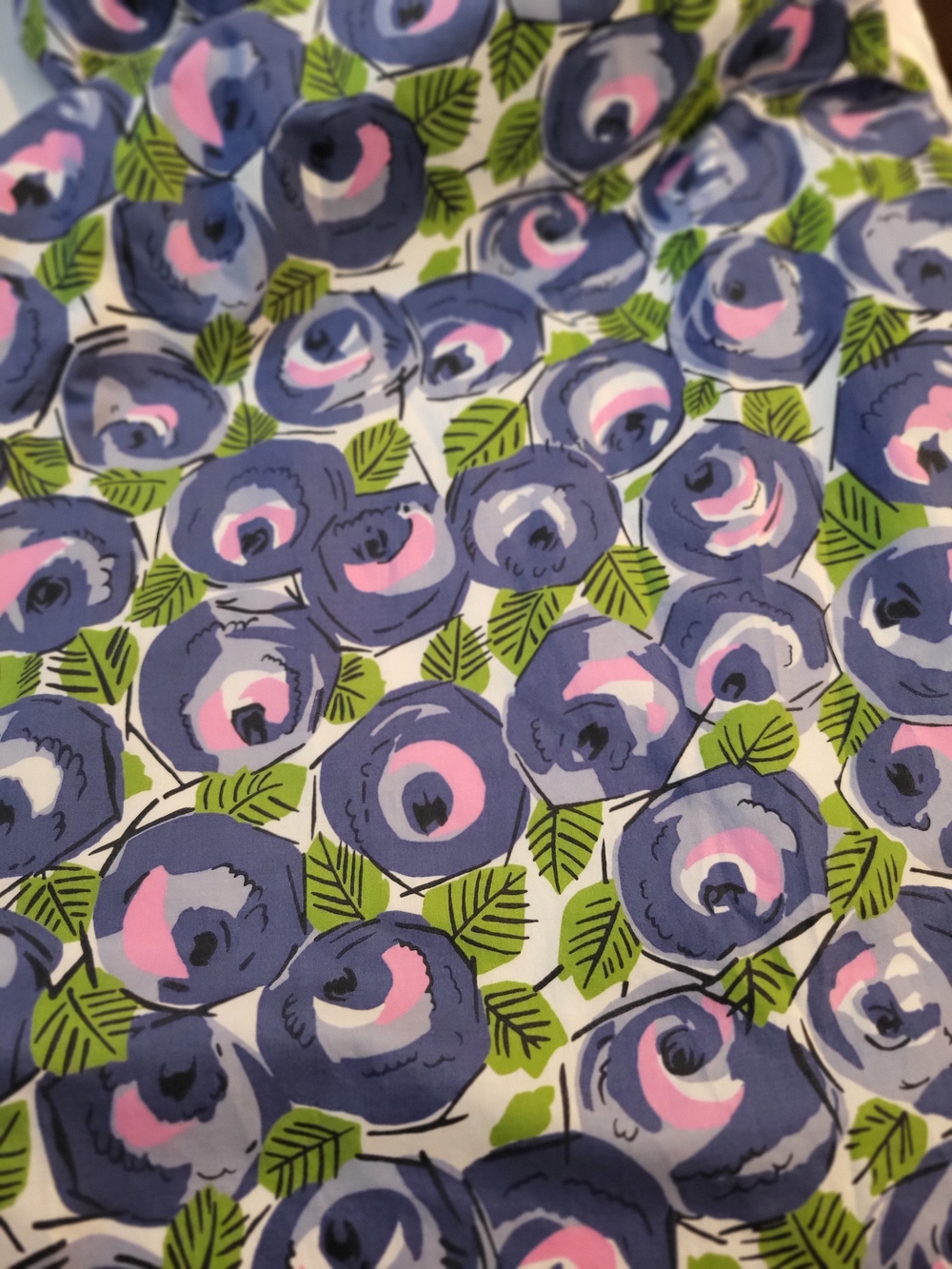 Boden Women's Multicolor Above The Knee Dress Retro Rose Size 12 L - Picture 8 of 10